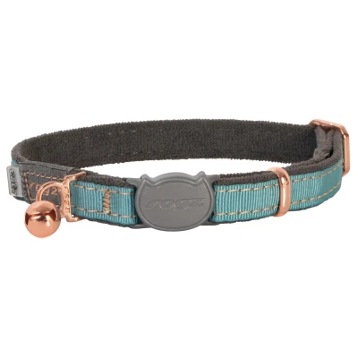 Afbeelding van Rogz Halsband Kat UrbanCat Turquoise Moon S nekmaat 20 31 cm
