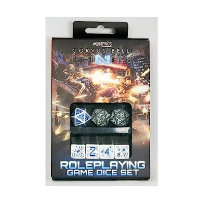 Afbeelding van Modiphius Infinity: Factions Dice Sets Mercenary Set Role Playing Game RPG English
