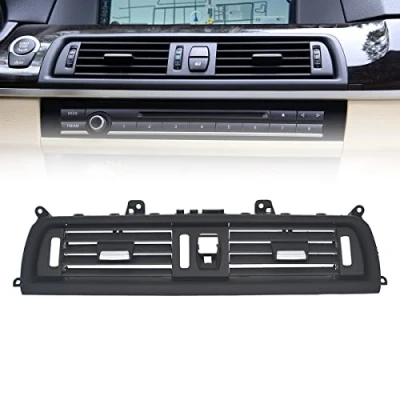 Afbeelding van ZEALfix AC Grille Console Vent Compatibel met F10 F11 BMW 5 serie Middenconsole Air Fit voor series 520 523 525 528 530 535 550 2010 2016,64229166885