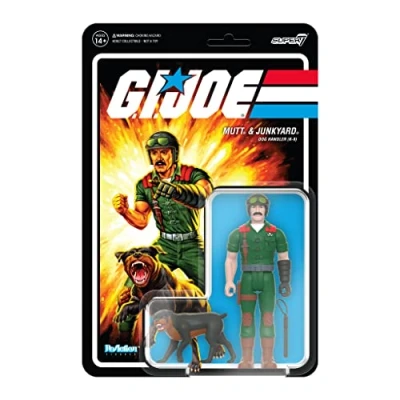 Afbeelding van SUPER7 G.I. Joe Mutt en Junkyard 3,7 in reactiefiguur