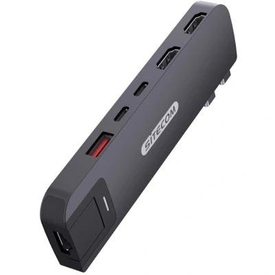 Afbeelding van Sitecom SiCo Macbook Pro MP hub 6 in 2 Black