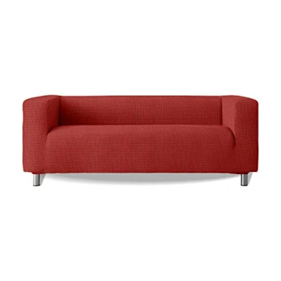 Afbeelding van Bankhoes model Klippan Hoge armleuningen Sofa Soft Stretch stof New York kleur 16 dakpannen