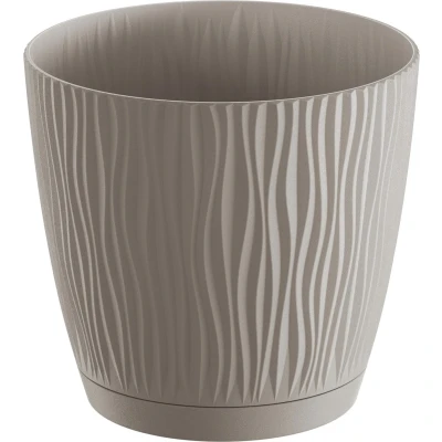 Afbeelding van Prosperplast Plantenpot kunststof taupe D17 x H16 cm Plantenpotten
