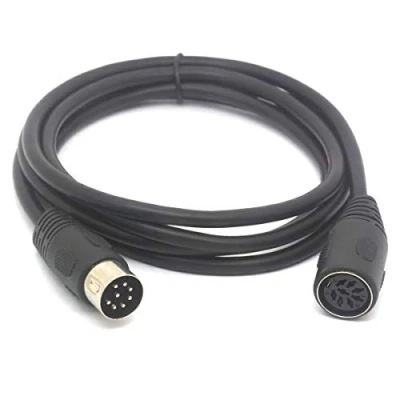 Afbeelding van Tomost MIDI Kabel 8 Pin Din Male naar Female Adapter Cord voor Bang, Olufsen B&amp;O, BeoLab, POWERLINK mk2 Verlenging (1,5 meter lang)