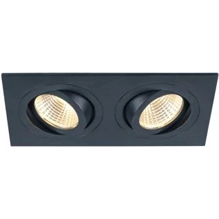Afbeelding van SLV 1008512 NEW TRIA® Wandlamp Energielabel: F (A G) LED 14 W Zwart