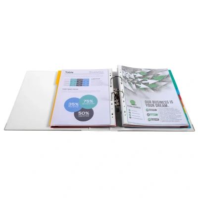 Afbeelding van EXACOMPTA PP map Premium, DIN A4, 80 mm, citrusgroen