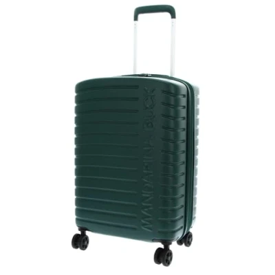 Afbeelding van MANDARINA DUCK Flyduck Expandable Cabin Trolley Rain Forest Donkergroen 55cm