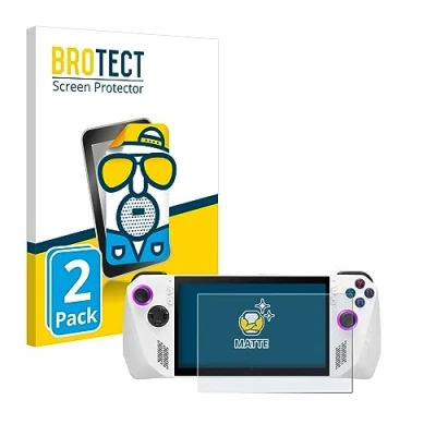 Afbeelding van BROTECT (2 Stuks) Antireflecterende Beschermfolie voor ASUS ROG Ally (2023) / X (2024) Anti Glare Screen Protector, Mat, Ontspiegelend