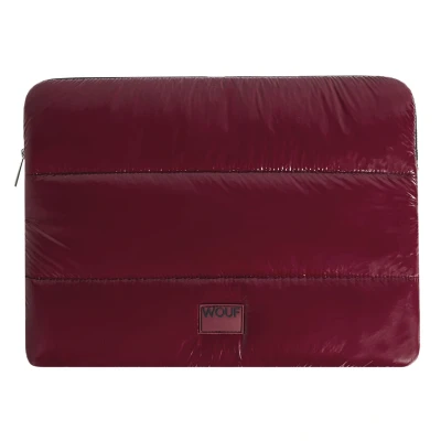 Afbeelding van Wouf Glossy laptophoes 13 en 14 inch Bordeauxrood