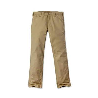 Afbeelding van Werkbroek Carhartt Men Rugged Stretch Canvas Pant Dark Khaki W31/L30