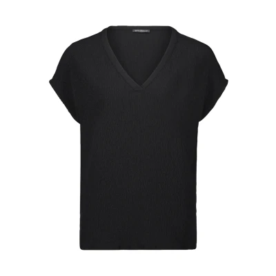 Afbeelding van Betty Barclay Tshirt Vneck Zwart 38