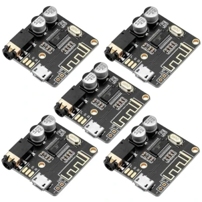 Afbeelding van ClAZTyict 5 Stks Bluetooth Audio Receiver Board BT 5.0 Stereo Versterker 3.7 V DIY Auto Luidspreker