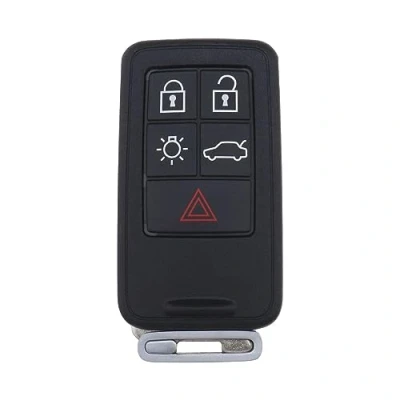 Afbeelding van YINETTECH Auto 5 Knop Afstandsbediening Vouwen Sleutel Shell voor S60 S80 V40 V60 V70 XC60 XC70 Vervanging Automotive Flip Sleutelhanger Case Cover Behuizing