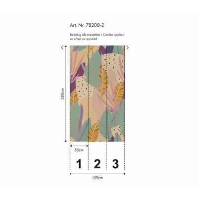 Afbeelding van AS Creation Anna D&#039;Andrea 78208 2 / 782082 Multicolour
