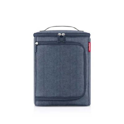 Afbeelding van Reisenthel Coolerbox Koeltas 6 blikjes 7L Herringbone Donkerblauw