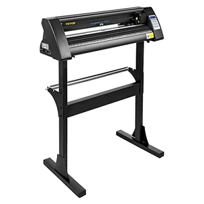 Afbeelding van VEVOR Snijplotter 720mm Vinyl Handmatige Snijmachine Plotter Snijden Snijder Hoge Precisie Cutter SignMaster Software Inclusief Zwart