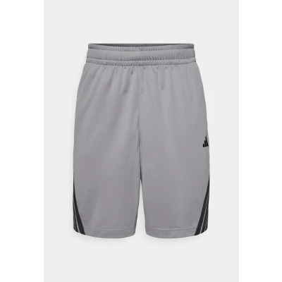 Afbeelding van adidas Performance Legends 3 Stripes Basketbalshort Heren Grijs XS 7&quot;