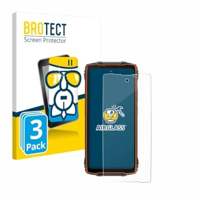 Afbeelding van BROTECT Screenprotector voor Blackview Oscal Pilot 2 Folie Beschermfolie Beschermglas transparant (3 Stuks)