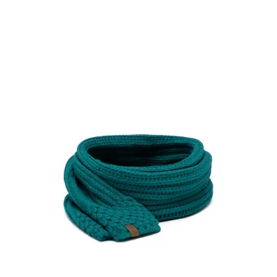 Afbeelding van Vivisence Sjaal, Dames, Maat: One Size, Dark turquoise