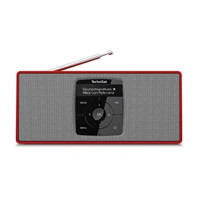Afbeelding van Technisat DIGITRADIO 2 S DAB+/FM radio met bluetooth rood/zilver