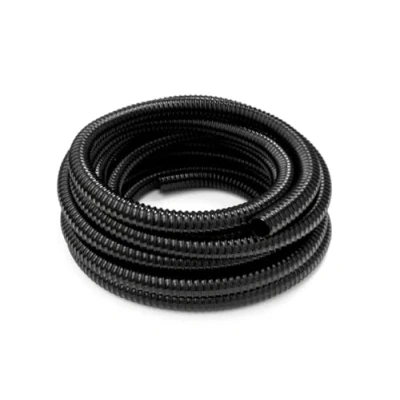 Afbeelding van HeRo24 Pvc spiraalslang, 32 mm / 5 m lang, voor vijvers en beeklopen, zwart