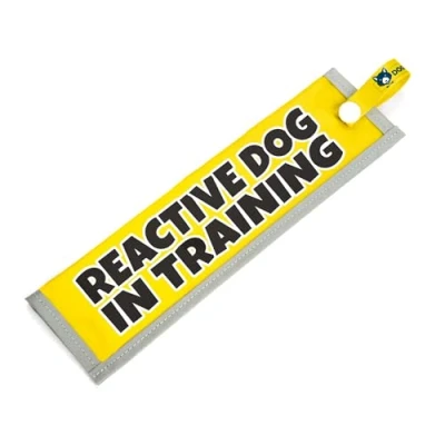 Afbeelding van dogkit reactieve hond in trainingsmouw voor nerveuze honden, reflecterende, waterdichte, dubbelzijdige instapper de hondenriem (effen, 1)