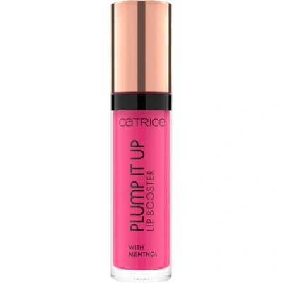 Afbeelding van Catrice Plump It Up Lip Booster, nr. 080, roze, verkoelend, kleureffect, vergrotend, glanzend, veganistisch, zonder alcohol, parabenen, microplastic deeltjes, per stuk verpakt (3,5 ml)