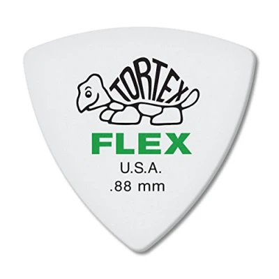 Afbeelding van Dunlop Tortex Flex Triangle plectrums 0.88 mm (6 stuks)