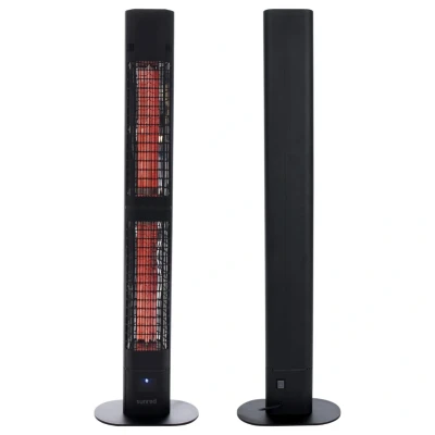 Afbeelding van Sunred Heater Royal Diamond Dark Lounge 3000 terrasverwarmer