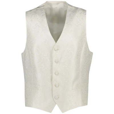 Afbeelding van Digel Trouwgilet Modern Fit Creme 48