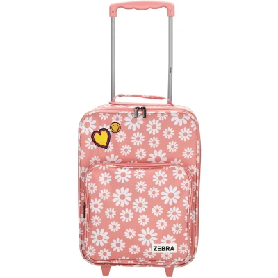 Afbeelding van Zebra Trends Adventure flower pink Zachte koffer