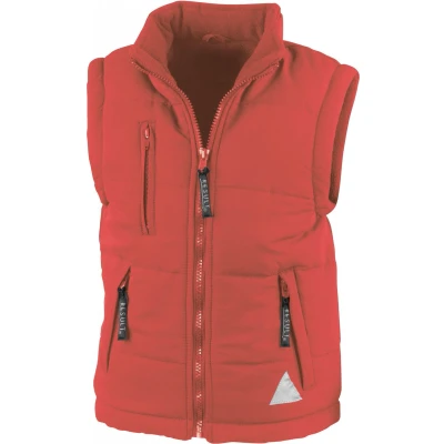 Afbeelding van Result Junior Ultra Padded Bodywarmer RT88J Red L (9 10)