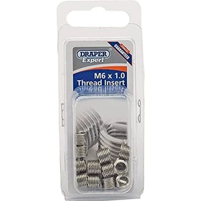 Afbeelding van Draper 21706 Expert Metrische Thread Insert, Refill Pack, M5 x 0,8 cm, Pack van 12