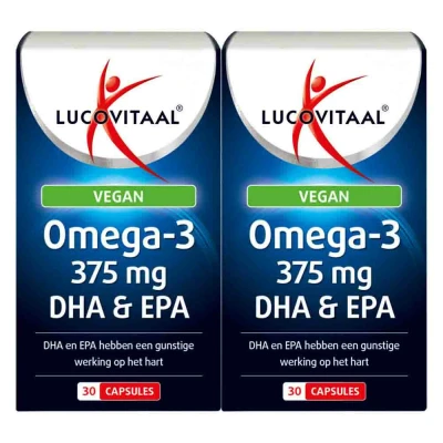 Afbeelding van 2x Lucovitaal Omega 3 EPA&amp;DHA 30 capsules