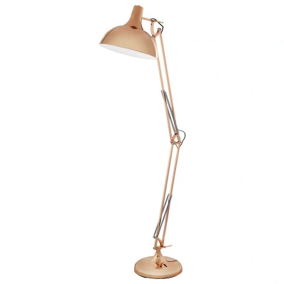 Afbeelding van EGLO Borgillio Vloerlamp E27 190 cm Koper