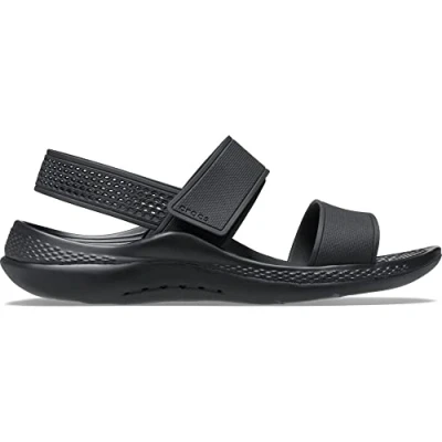 Afbeelding van Crocs Literide 360 Sandalen, Dames, Maat: 37/38, Black Kunststof