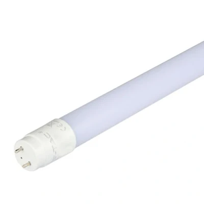 Afbeelding van VT 6072 9 W T8 LED kunststof buis niet draaibaar, 60 cm, kleur: 4000 K, G13