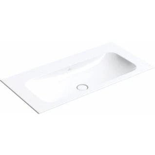 Afbeelding van Villeroy &amp; Boch Finion inbouw meubelwastafel stone white ceramic+ (100