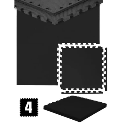 Afbeelding van 1 cm Gymmat 1m² Vloermat Fitness 4 EVA Matten 50x50 Kleine Optische Fouten