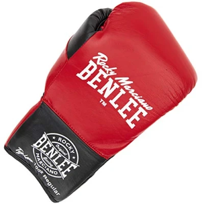 Afbeelding van Benlee bokshandschoenen van leer Typhoon rood/zwart 10 oz L