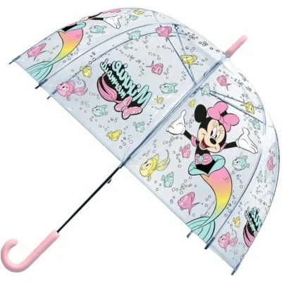 Afbeelding van Disney Minnie Mouse paraplu voor kinderen licht roze/blauw D61 cm Paraplu&quot;;s
