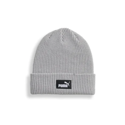 Afbeelding van Premium Essentials beanie met hoge kroon, Grijs PUMA