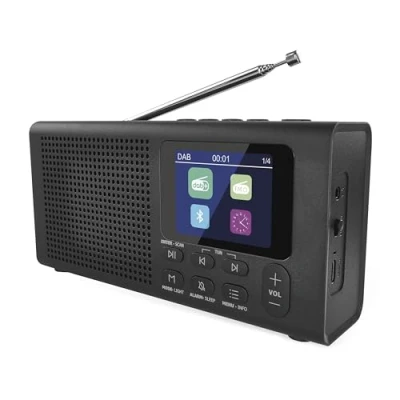 Afbeelding van Emos Dab Fm Bluetooth Radio P 600b Black (DAB, FM, DAB+, Bluetooth), Radio, Zwart