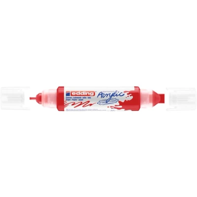 Afbeelding van edding 5400 Acrylic Marker verkeersrood 1 ST 2 3/5 10mm / 4 5400902