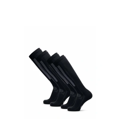 Afbeelding van DANISH ENDURANCE Merino Wol Thermische Skisokken, Scheenbeschermend, Warm, voor Mannen &amp; Vrouwen, 2 Pack