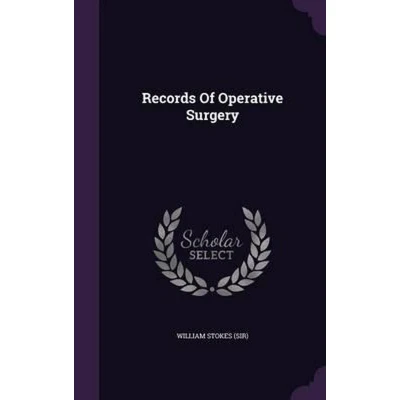 Afbeelding van Records Of Operative Surgery