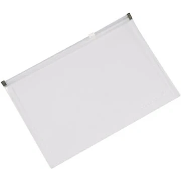 Afbeelding van Q connect Documentenmap Zip Bag Voor Ft A4
