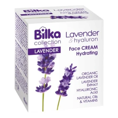 Afbeelding van Bilka Collection Lavendel &amp; Hyaluron hydraterende gezichtscrème, 40 ml.