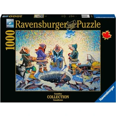 Afbeelding van Ravensburger puzzel IJsvissen 1000st