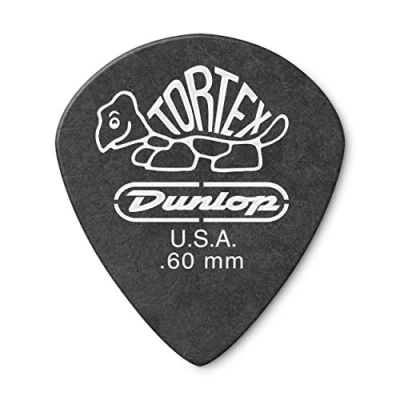Afbeelding van Jim Dunlop Tortex Pitch Black Jazz III Plectrum 0.60 mm 12 pack